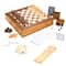 Toy Time Classic 7-in-1 Wooden Board Game Set